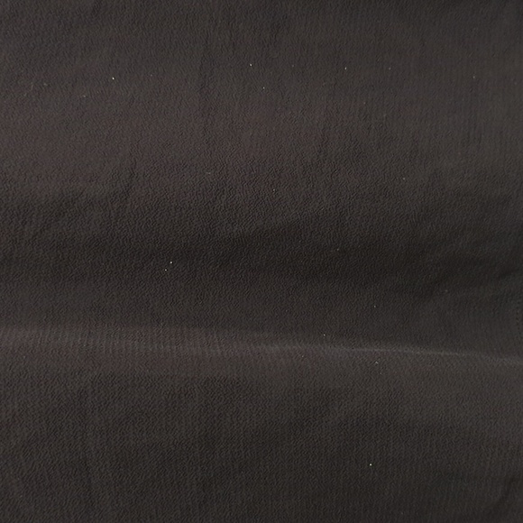 iris Women's Black Short Sleeve Roll Tab Glitter Blouse Hi-Low Size Large - Picture 2 of 8